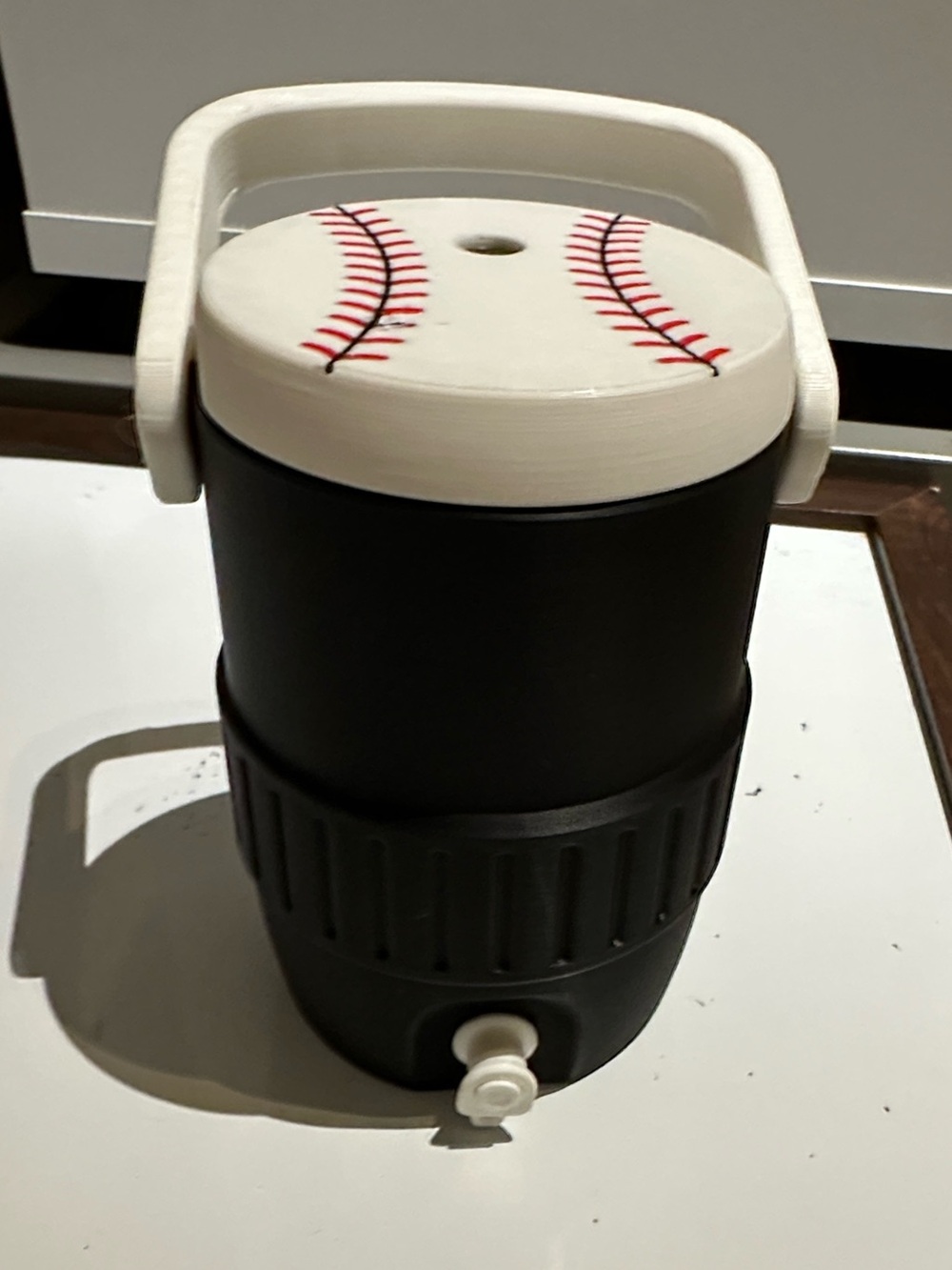 Baseball can koozie 3d made